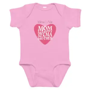 MDV Mom Mommy Mama Mother Infant bodysuit