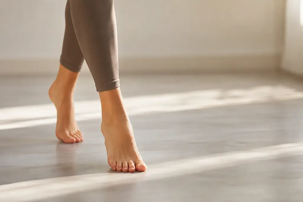 barefoot pointe